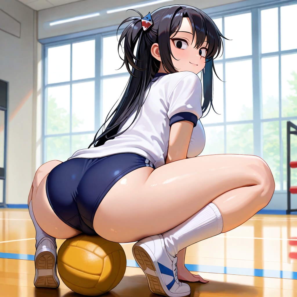 ブルマ姿のなごみさん