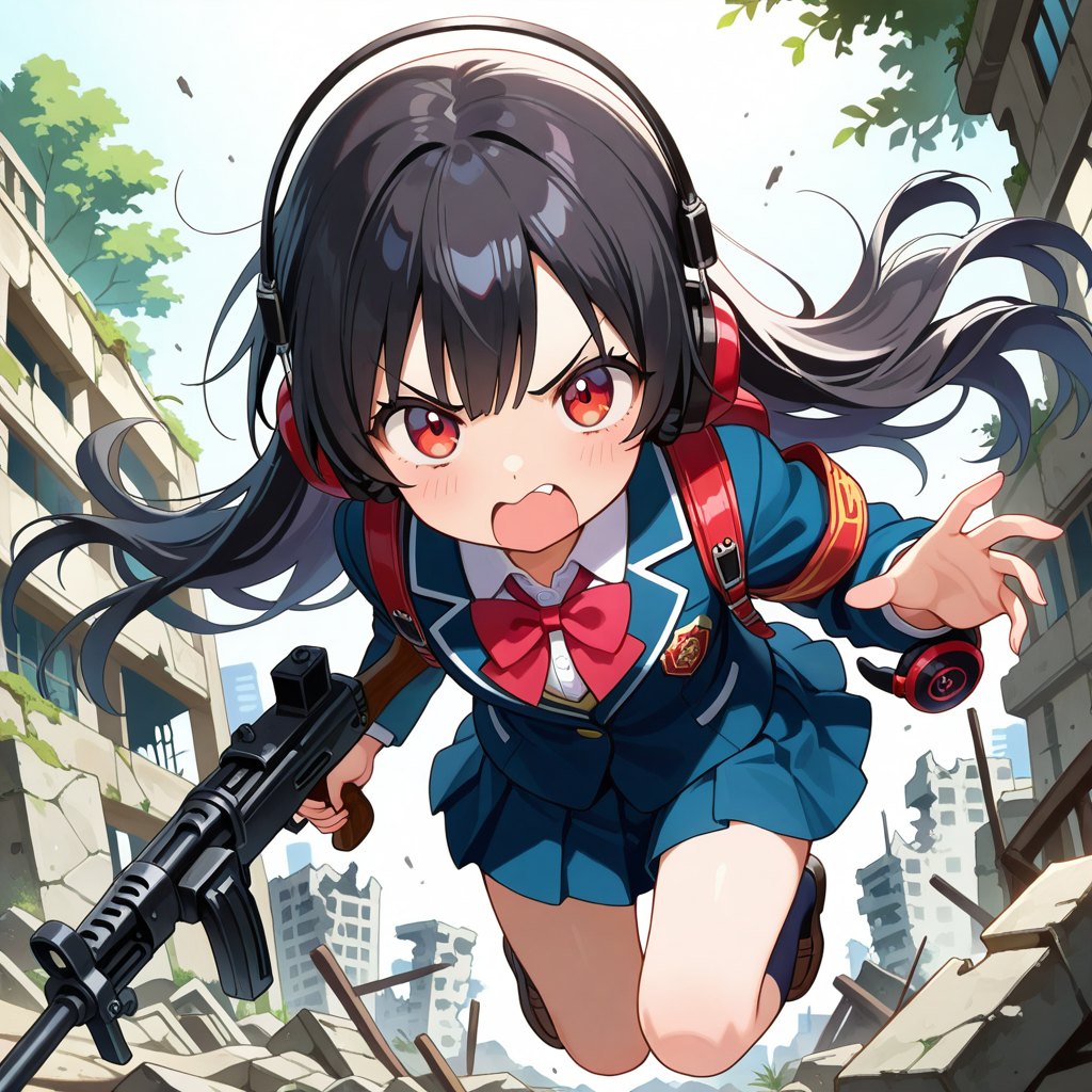 敵、防衛ラインを突破せよ！【過去作再生成】 | の人気AIイラスト・グラビア