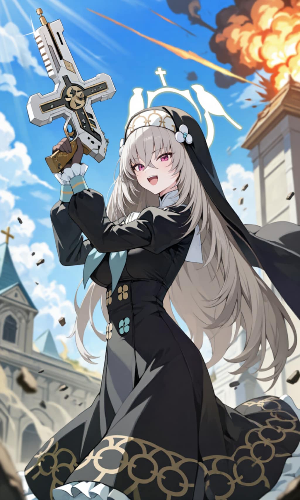 銃器修道女　やったぜ！