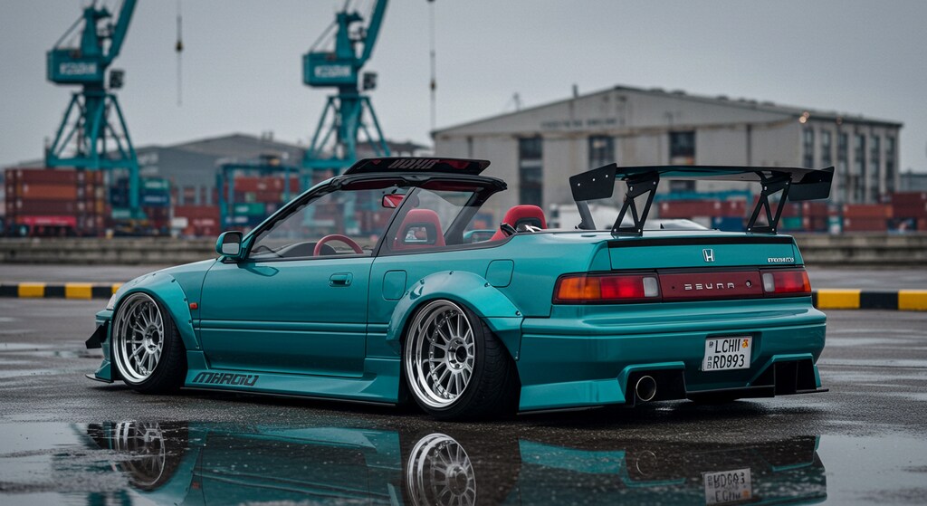 ホンダCR-Xのドリ車