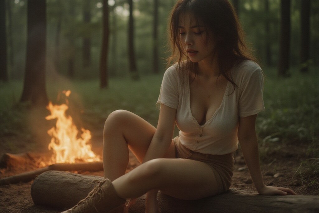 焚き火