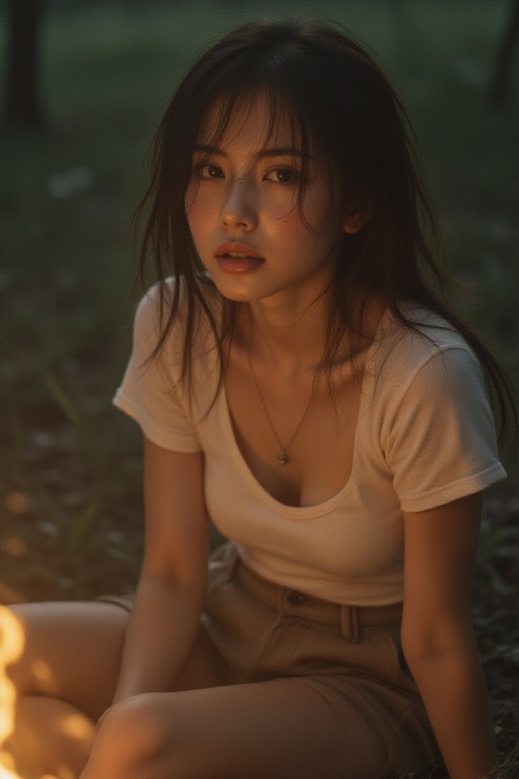 焚き火