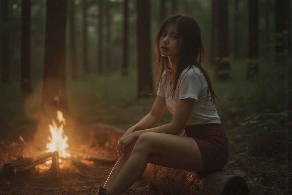 焚き火