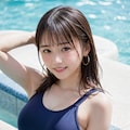 スクール水着を着てる先生 2枚目
