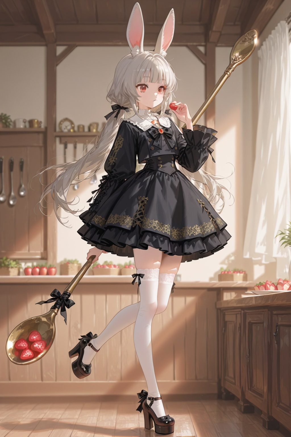 イチゴの呪文を唱える術師