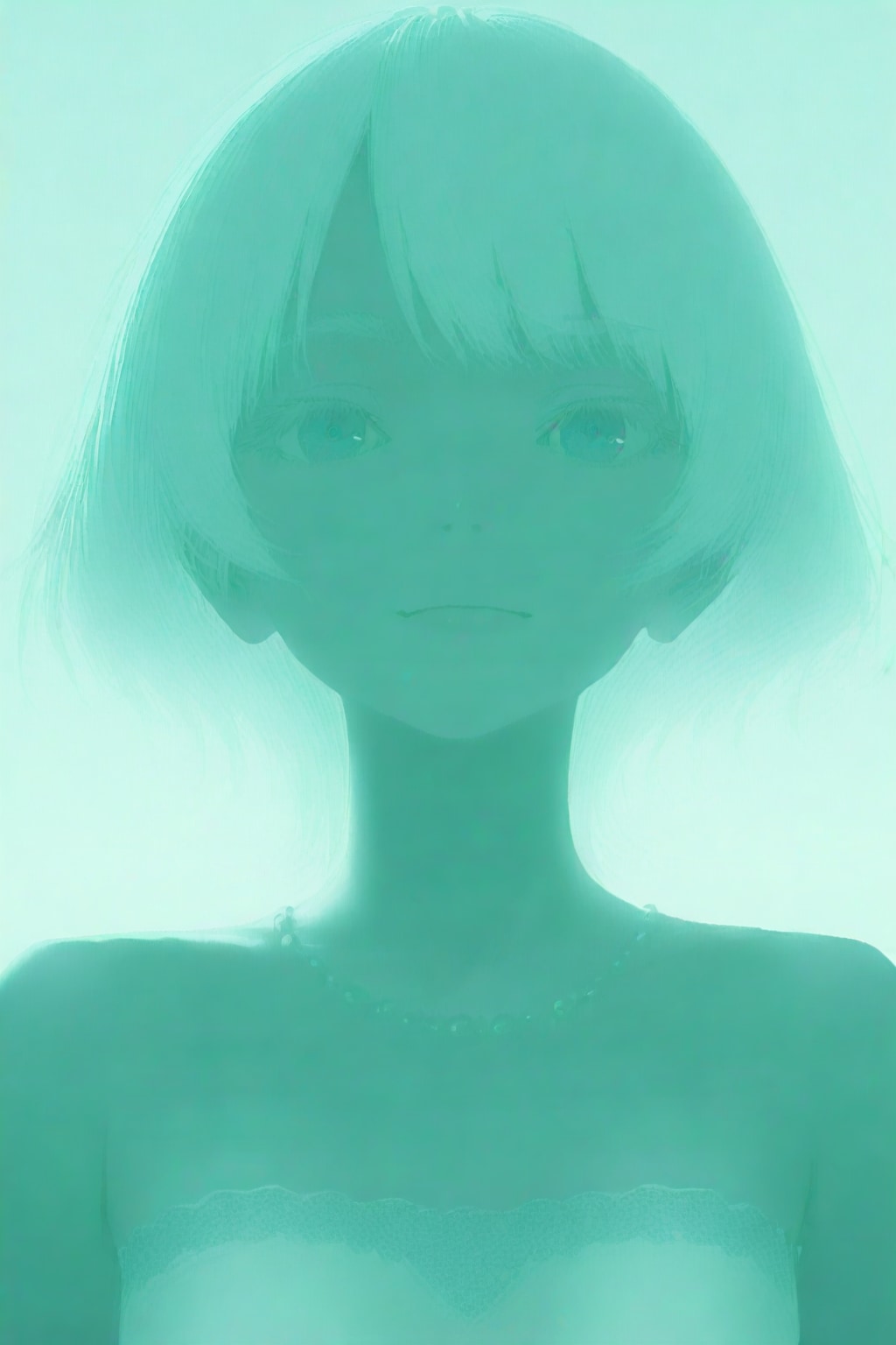 DRAGONで銀睫毛になる。