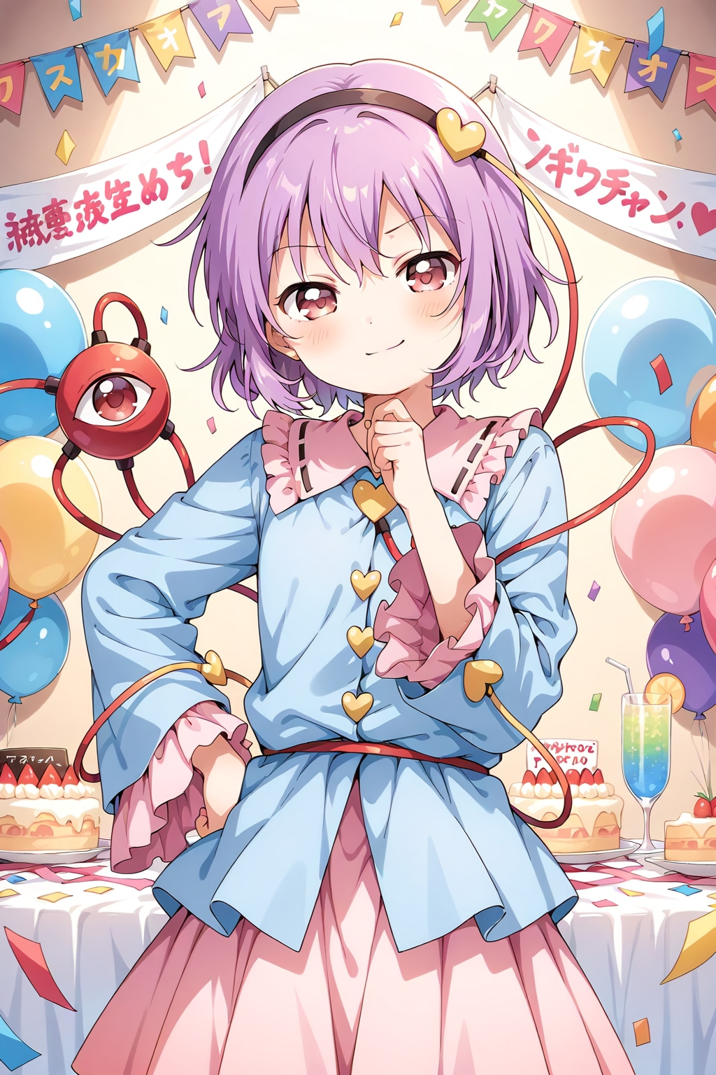 第八位でドヤ顔するさとり様