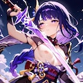 (雷電)ロリぱいソード戦闘後鍾離来訪(第1話) 8枚目