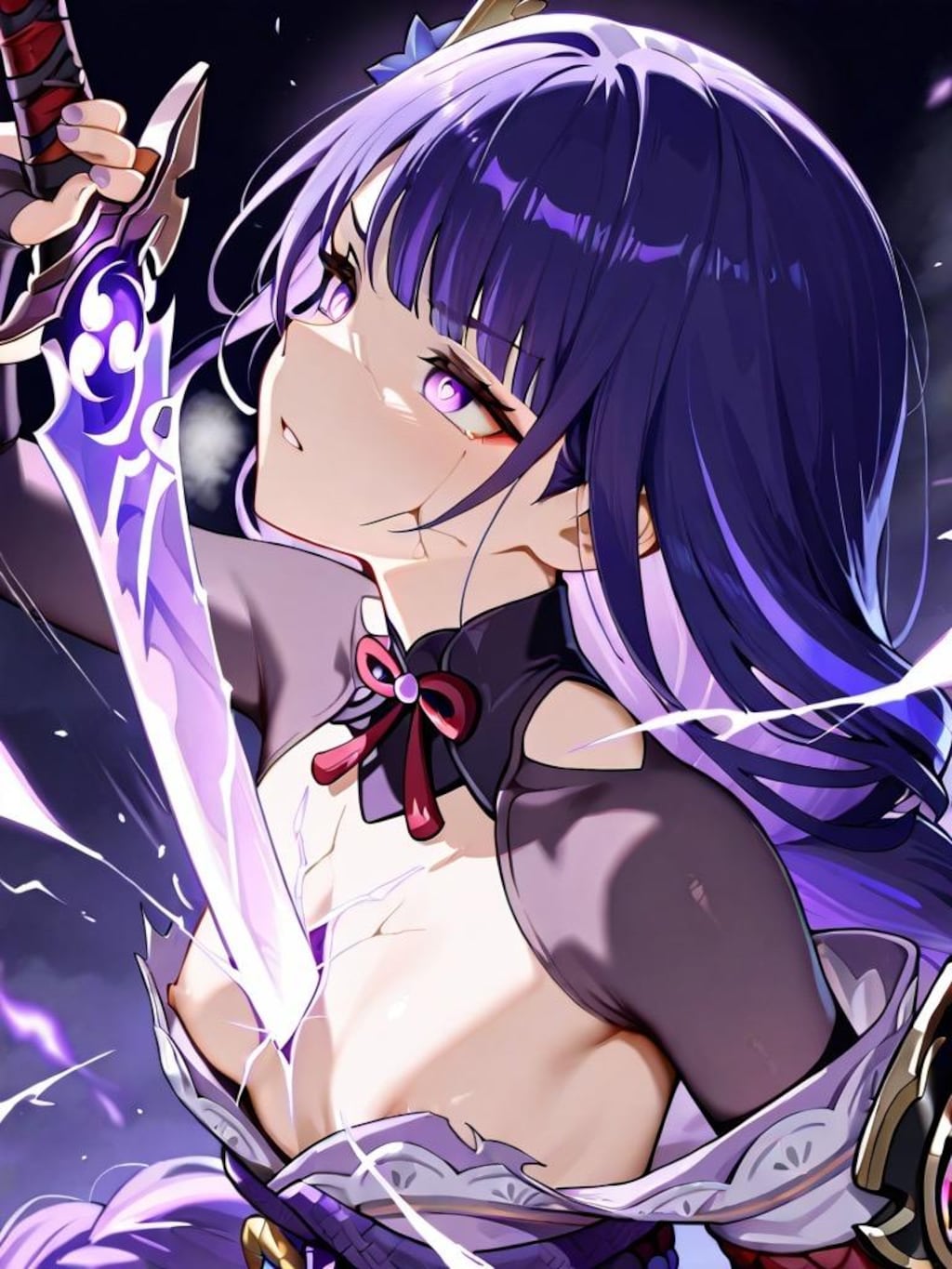 (雷電)ロリぱいソード戦闘後鍾離来訪(第1話)
