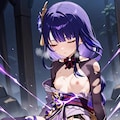 (雷電)ロリぱいソード戦闘後鍾離来訪(第1話) 9枚目