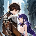 (雷電)ロリぱいソード戦闘後鍾離来訪(第1話) 10枚目