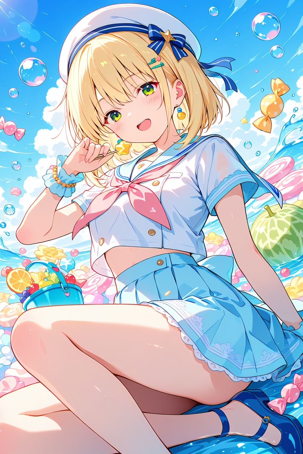 セーラー衣装の千鶴ちゃん