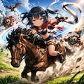 ( ⩌⩊⩌)はアルファベットを武器に戦うようです 2枚目