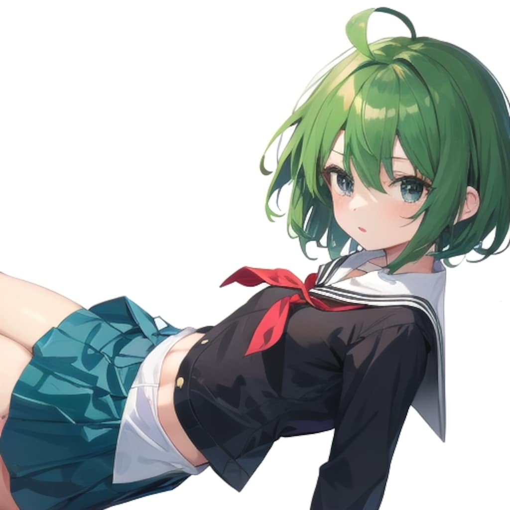 コスプレやめた緑の子