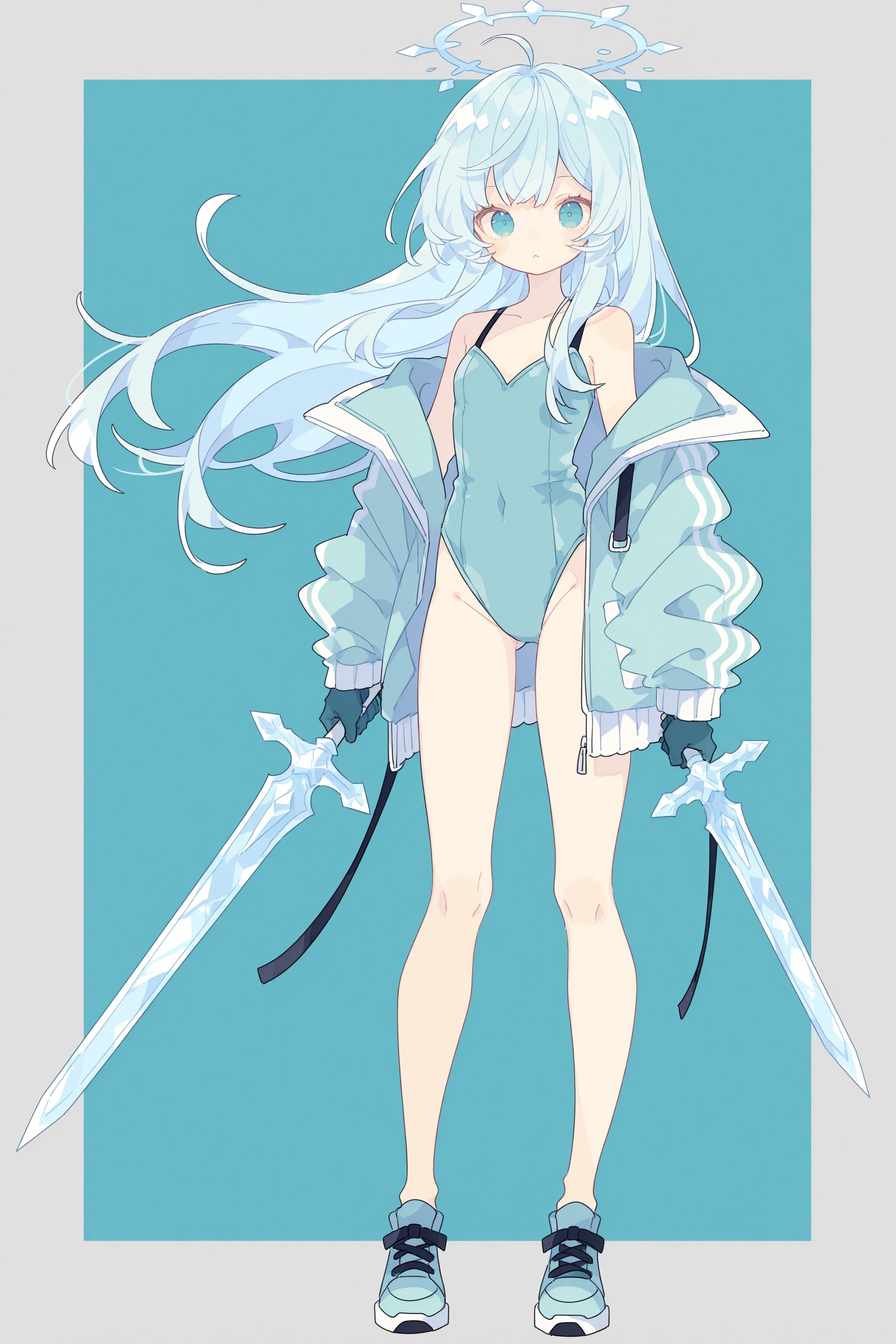 蒼氷の剣士