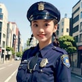 婦警さん 5枚目