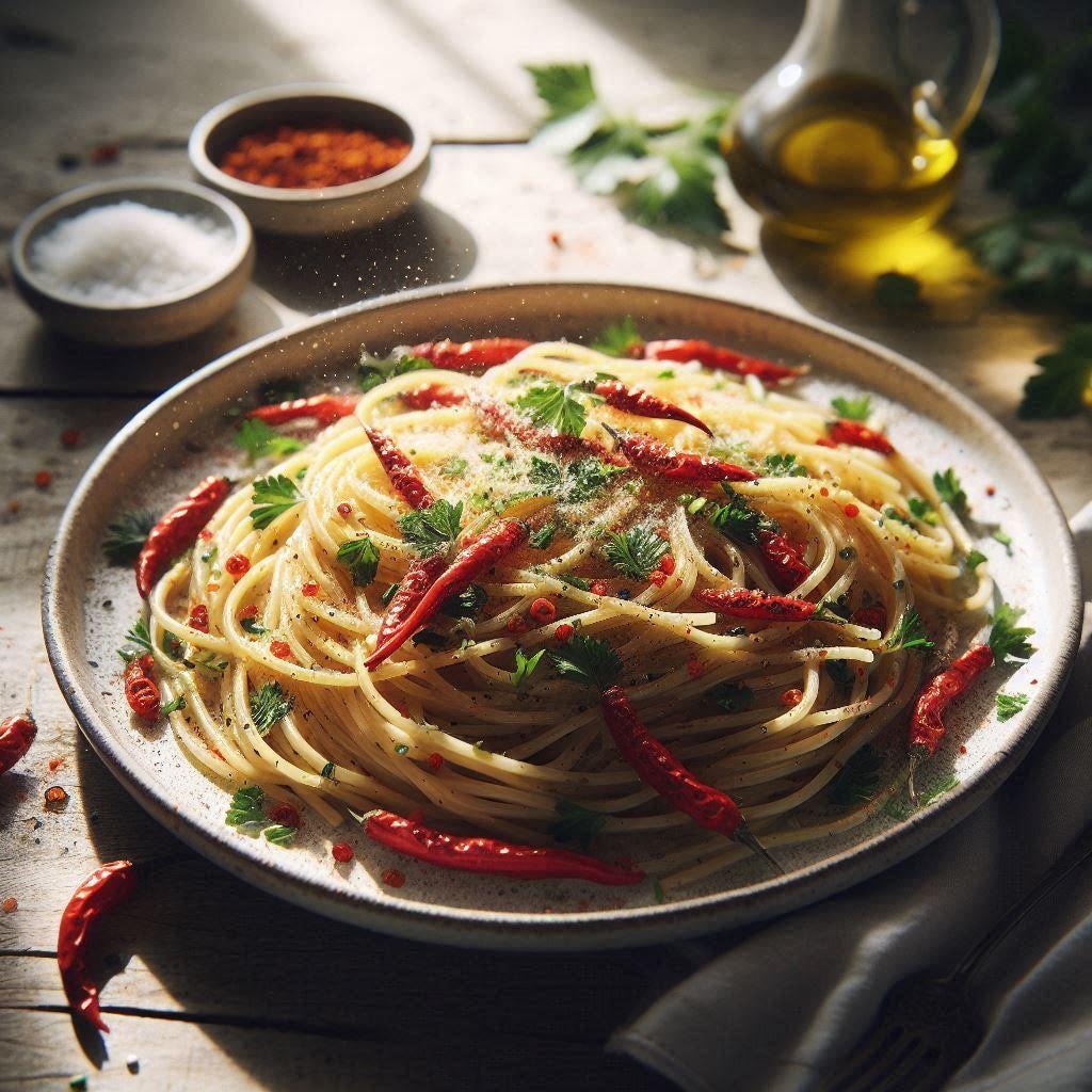 スパゲッティ・ペペロンチーノ