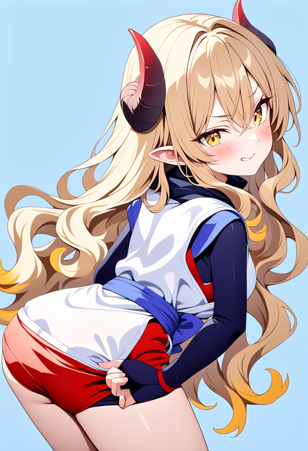 おっと、ちょっとズレてしもうた。…これでよしじゃ[days AI]