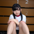 コスプレ写真風_おさげの体操服少女 3枚目