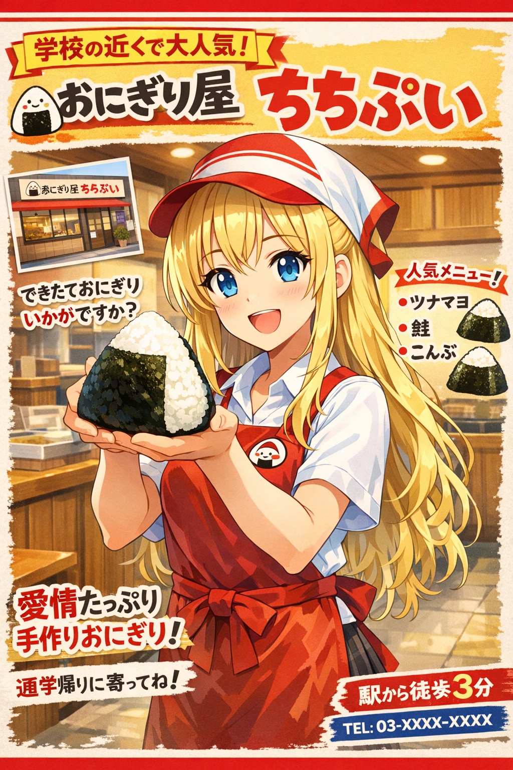 おにぎり屋ちちぷい | の人気AIイラスト・グラビア