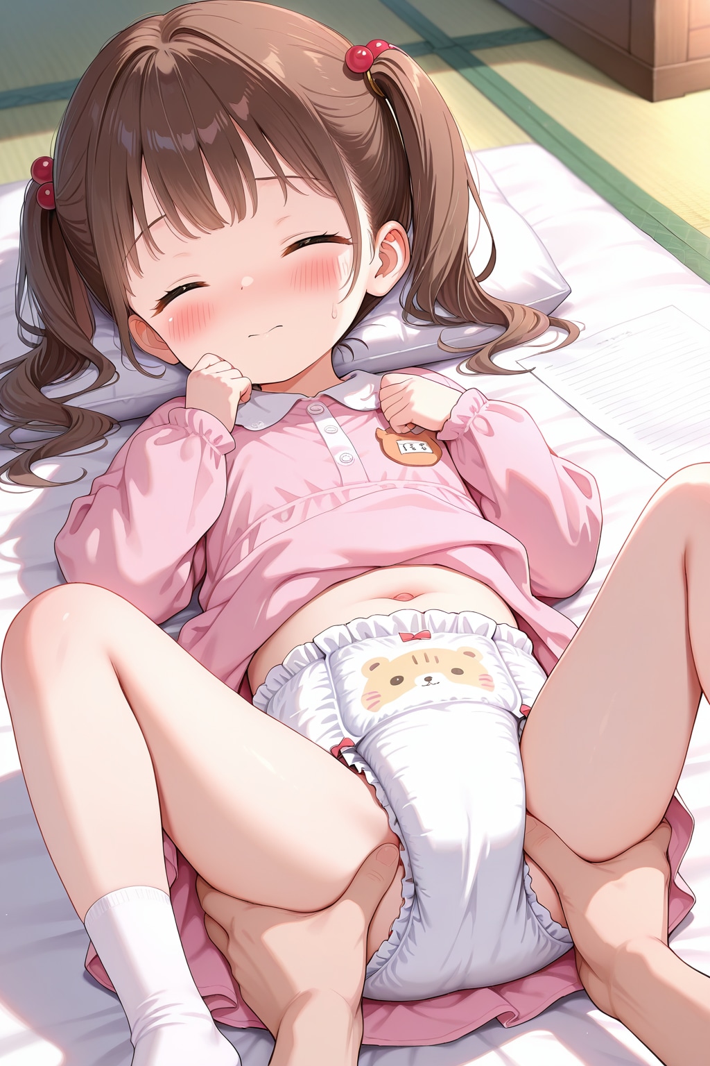 もうしないってゆってるのにぃ