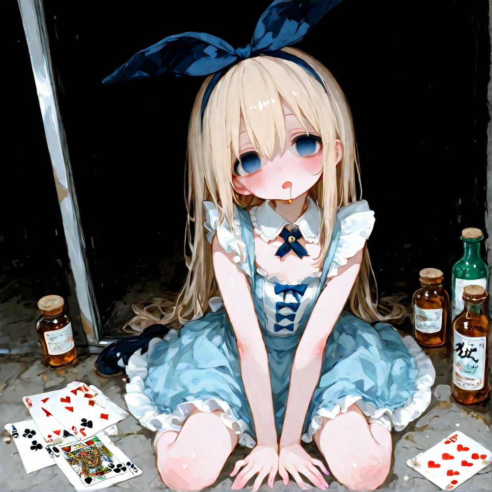 不思議な薬のアリス | の人気AIイラスト・グラビア