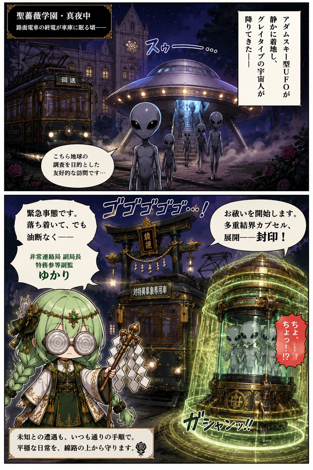 聖薔薇学園編〜鉄道管理委員会非常連絡局副局長 野々宮ゆかり 〜