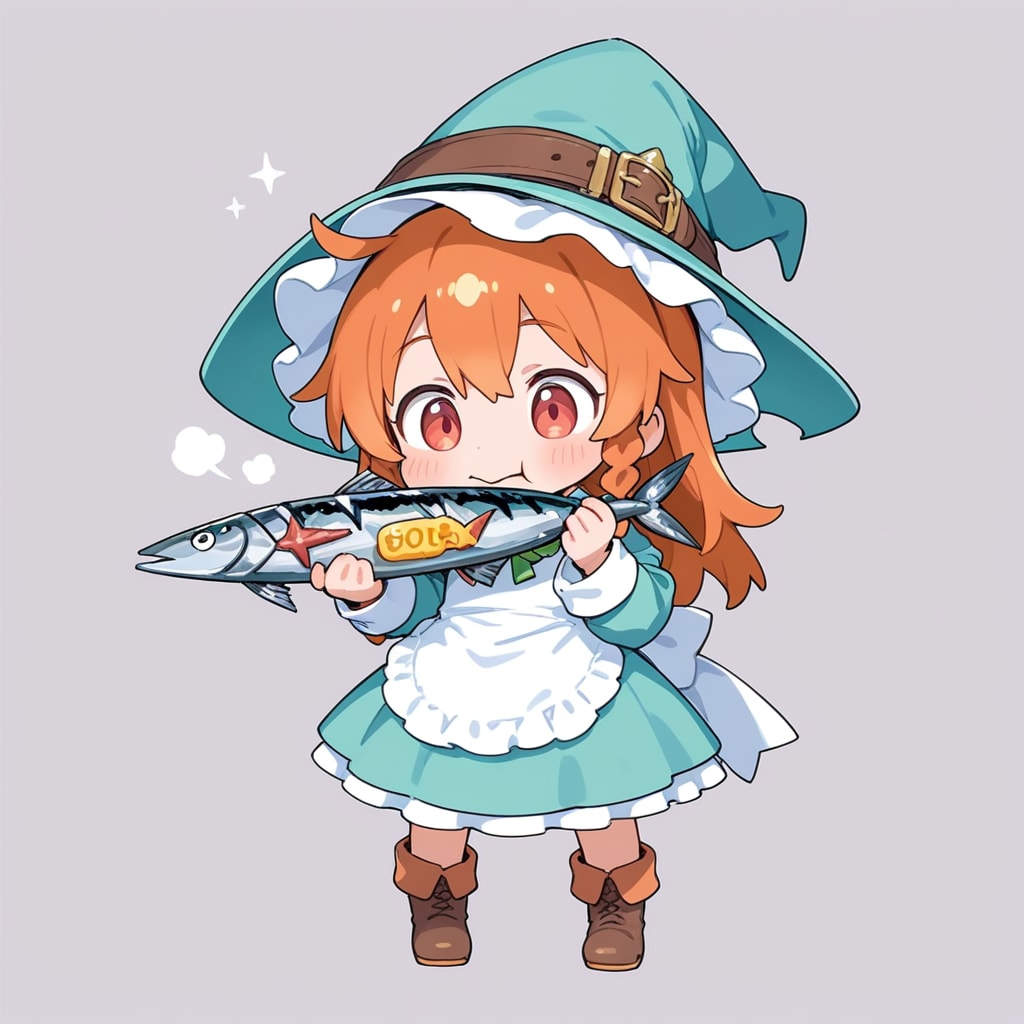 秋刀魚と魔女 | の人気AIイラスト・グラビア