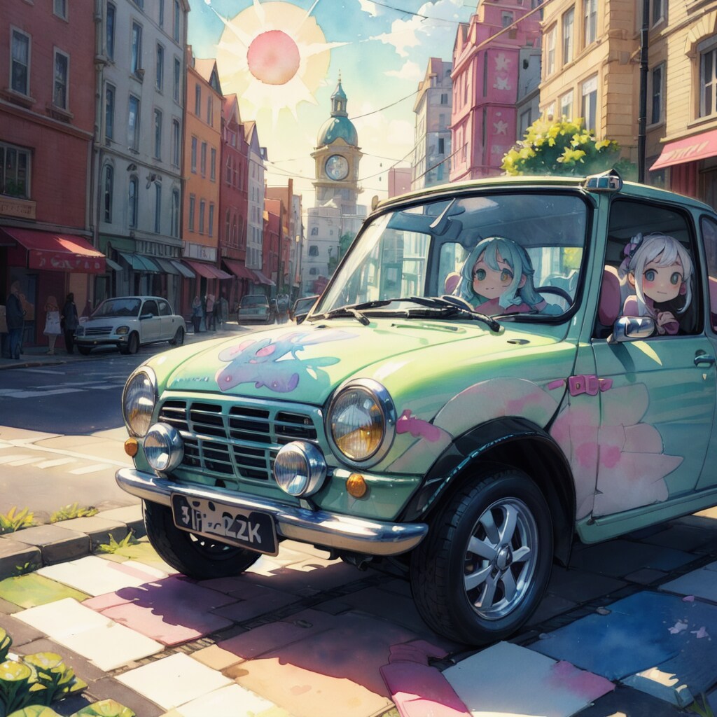有名な車で街乗り