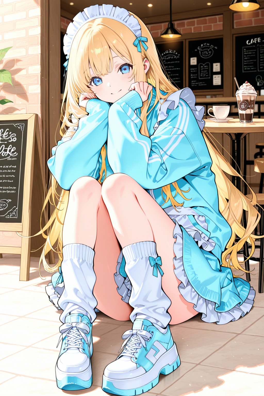 金髪碧眼少女52 | の人気AIイラスト・グラビア