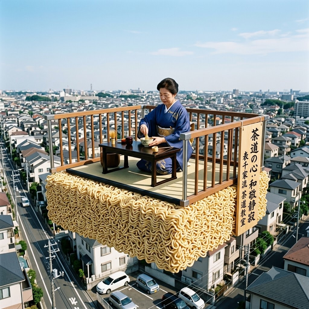 茶道ラーメンキューブ
