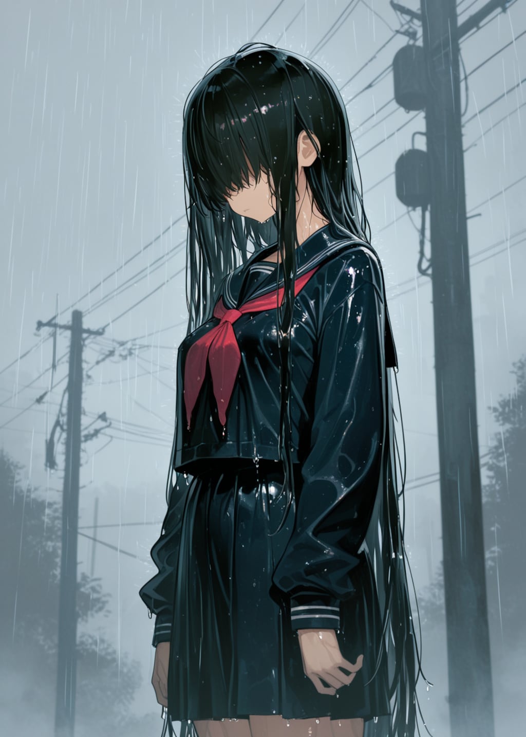 傘忘れちゃった😉