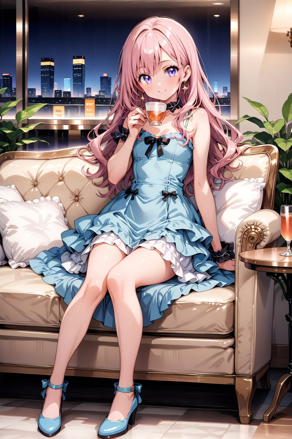 夜のひととき。 | の人気AIイラスト・グラビア