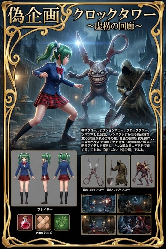 偽企画　クロックタワー | の人気AIイラスト・グラビア