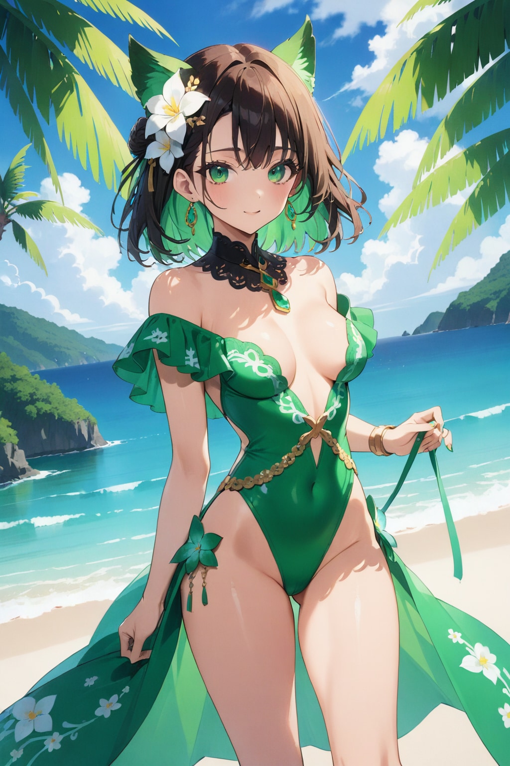 画像生成モデル名で生成してみた　by #EMERALD