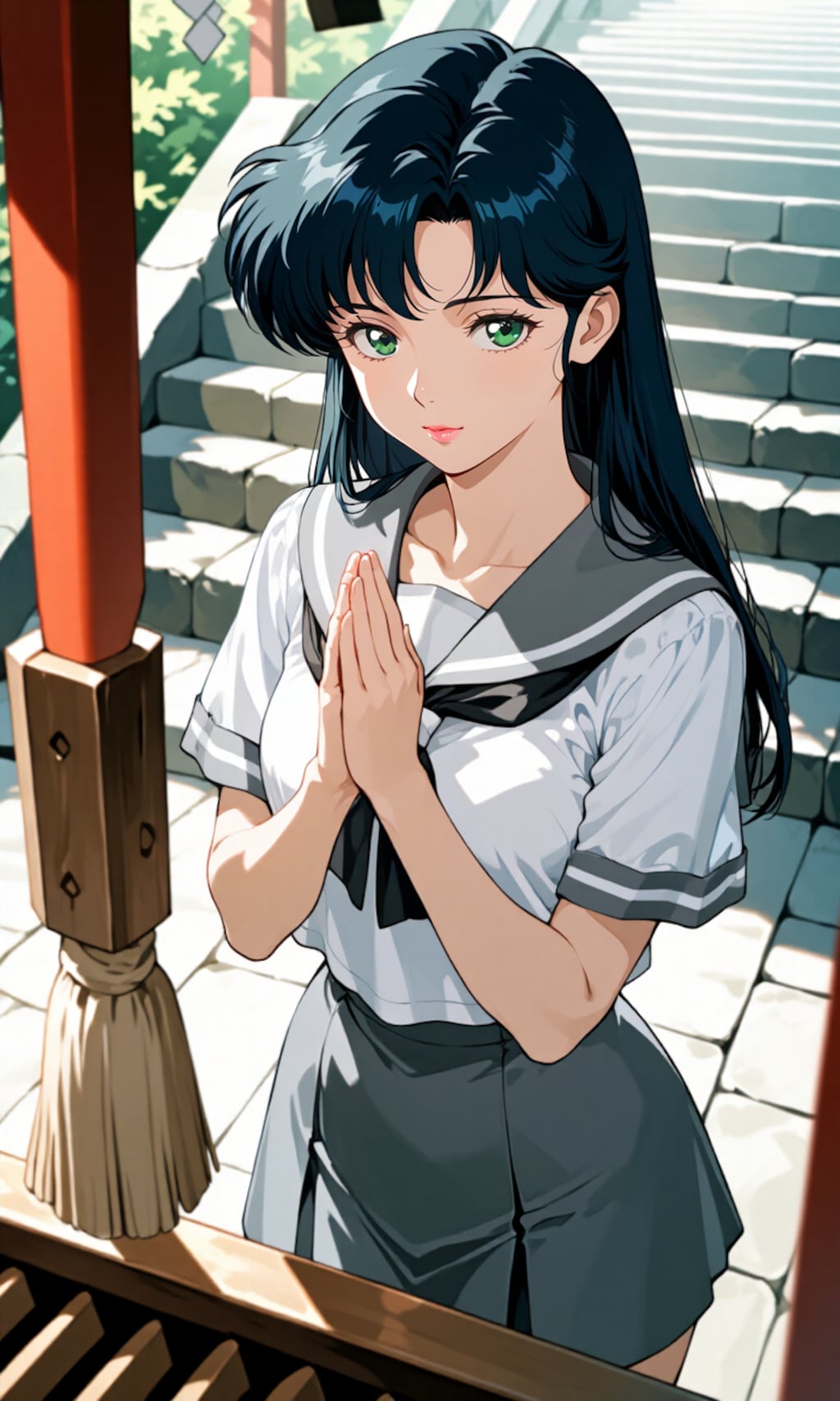 まどか♡デート　⑥　～二人で神社へ～