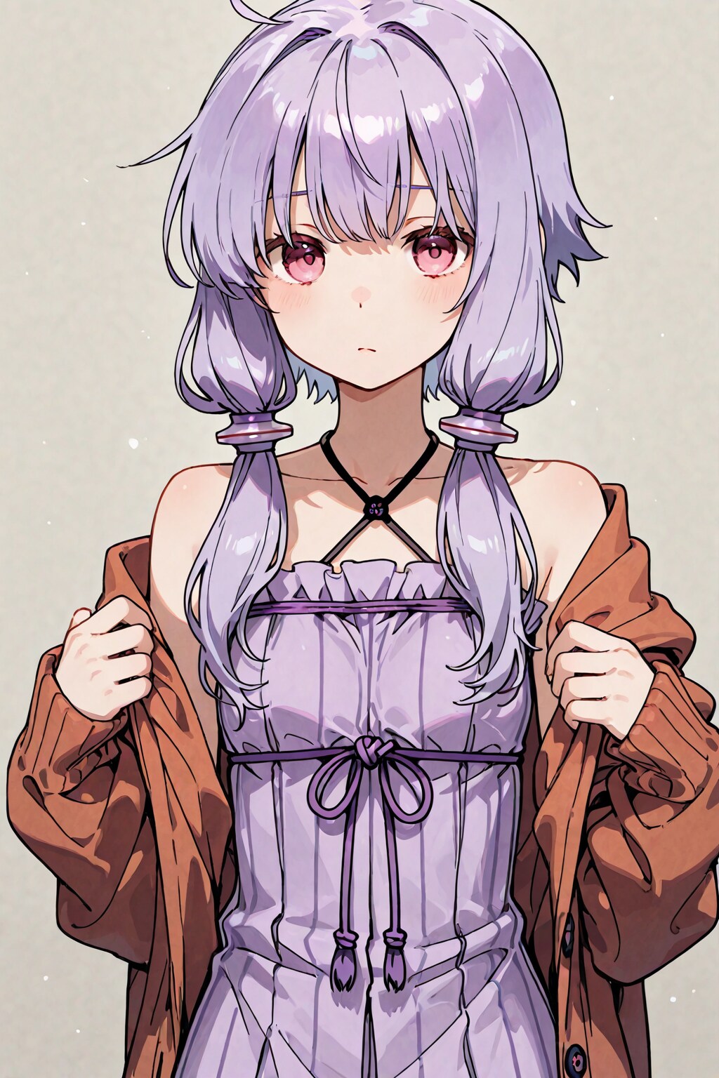 琴葉茜に結月ゆかりの服