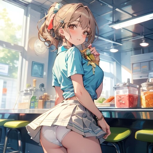 パンツ見せ