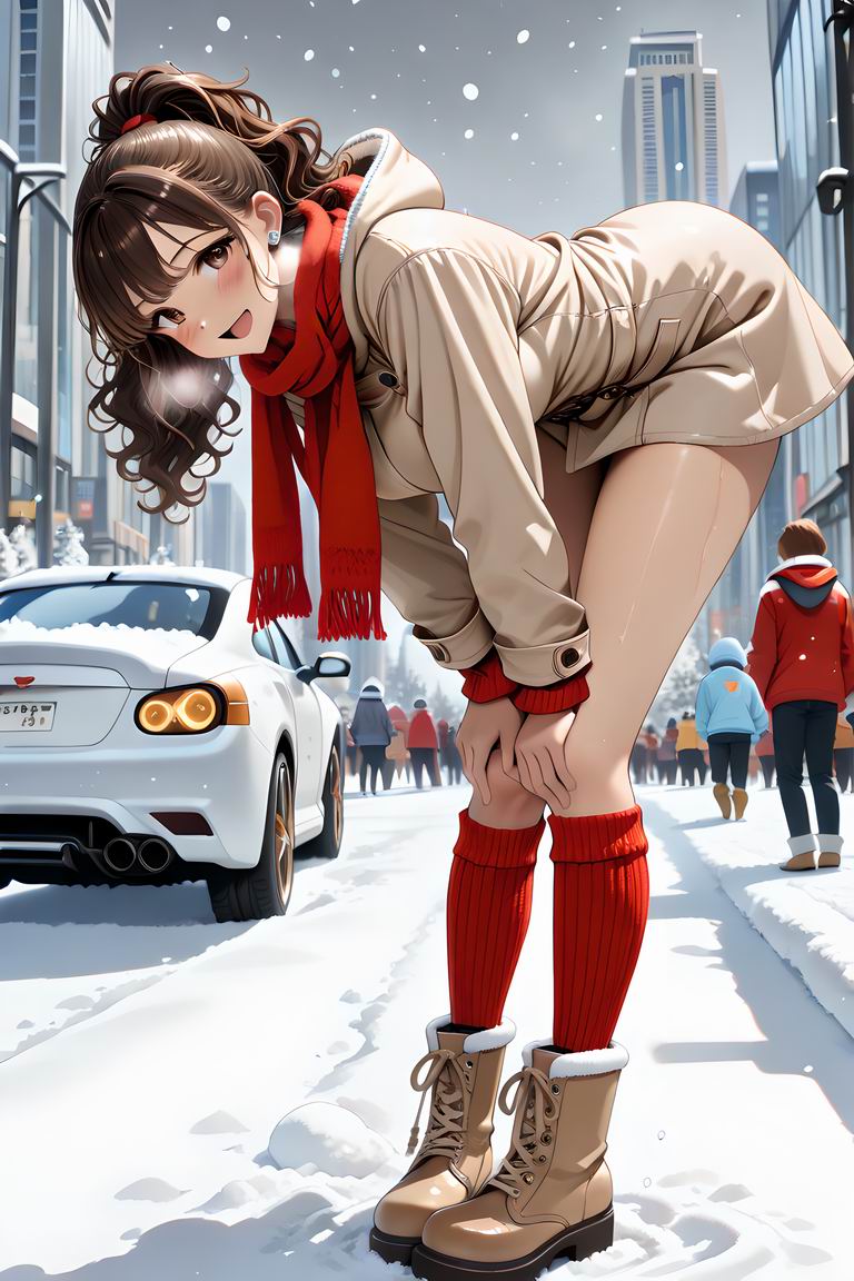 冬 | の人気AIイラスト・グラビア