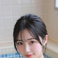 泡風呂のヌード 3枚目