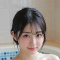 泡風呂のヌード 2枚目