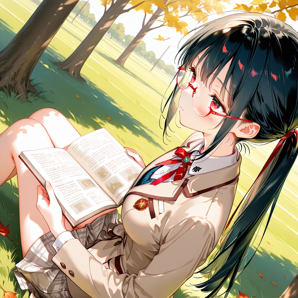 木漏れ陽読書(1 | の人気AIイラスト・グラビア