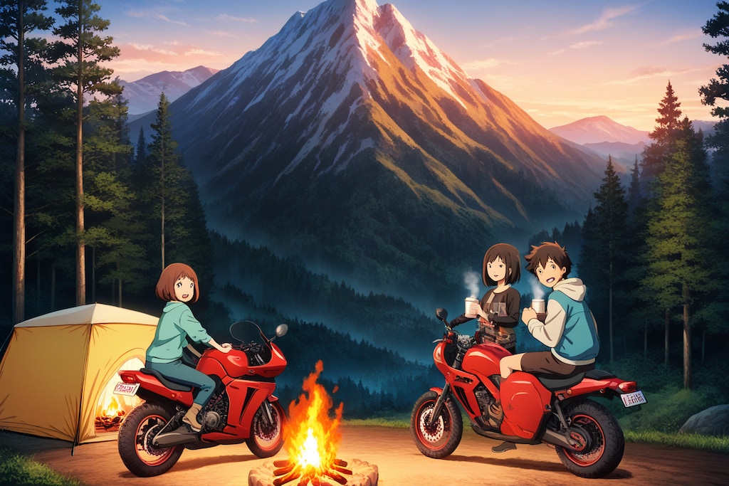 ツーリングキャンプ