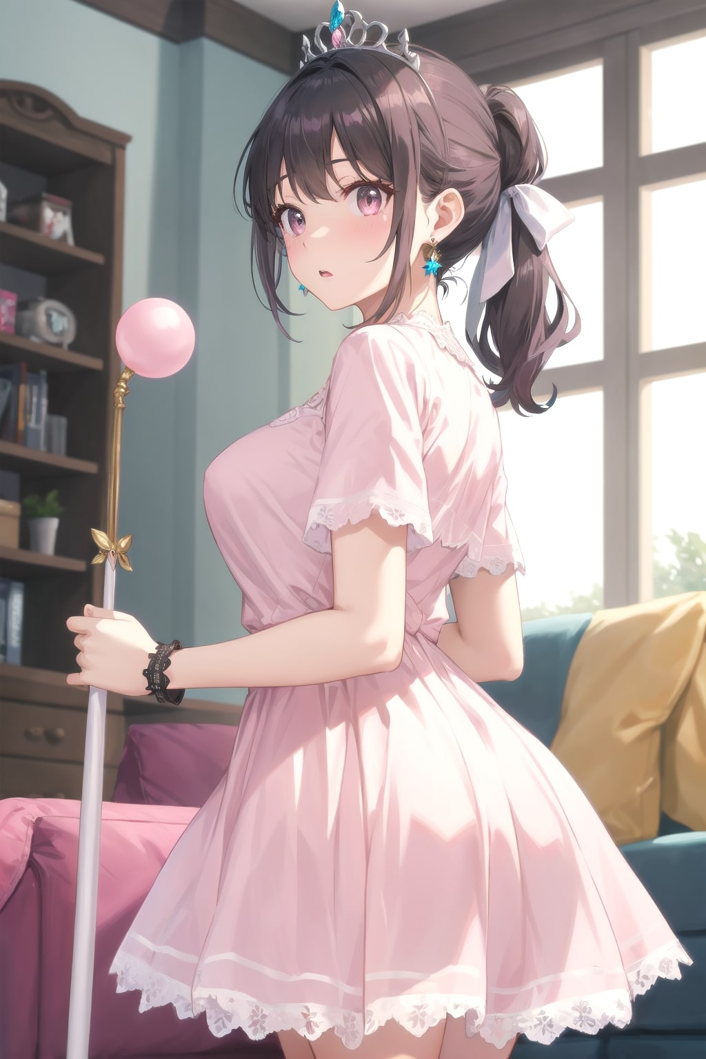 ね、ねえ…、これ、どうかしら… | の人気AIイラスト・グラビア