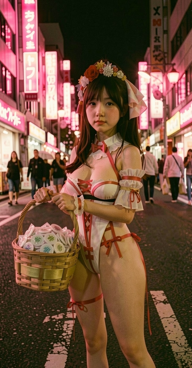 いつでも・どこでも即ハメOK！ 人気の移動コンドーム販売ガールです♡