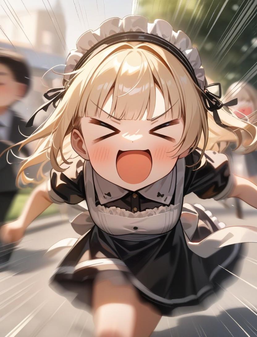 東奔西走！メイドちゃん！※お食事求めておダッシュ編