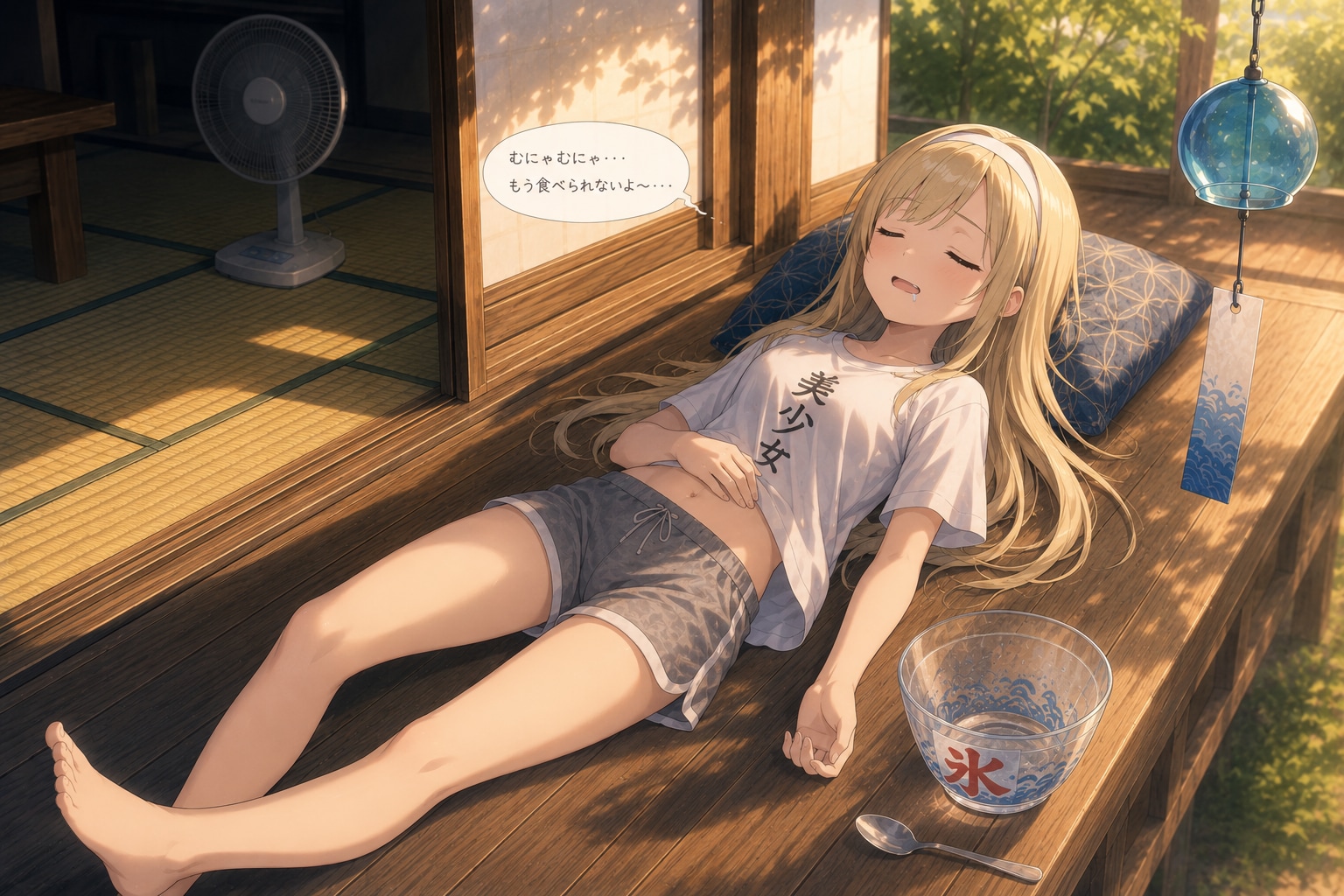 夏のうたた寝💤