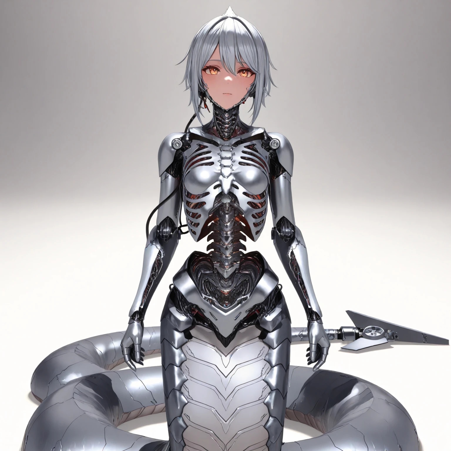 サイボーグ・ラミア | の人気AIイラスト・グラビア