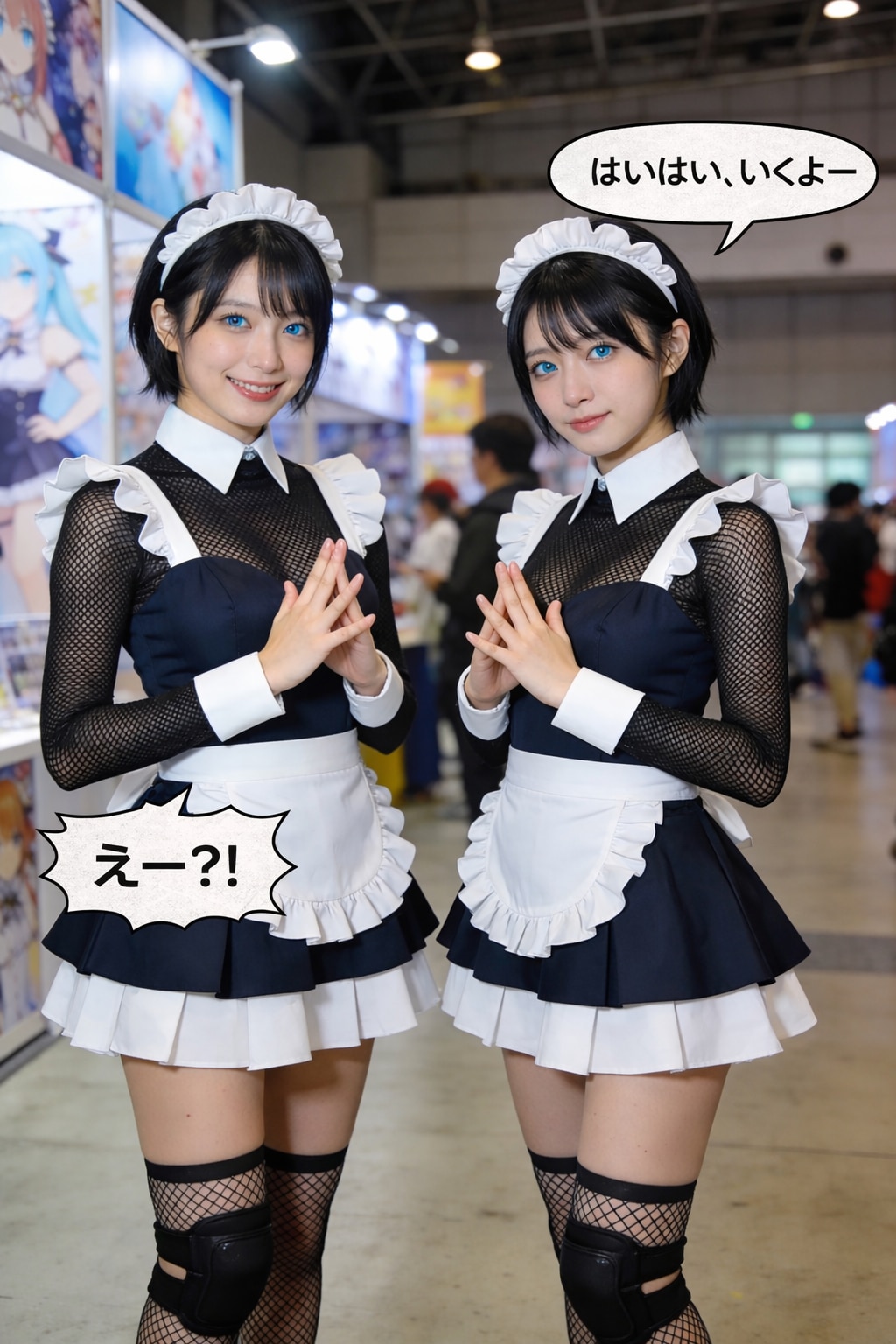 母娘コスプレ①