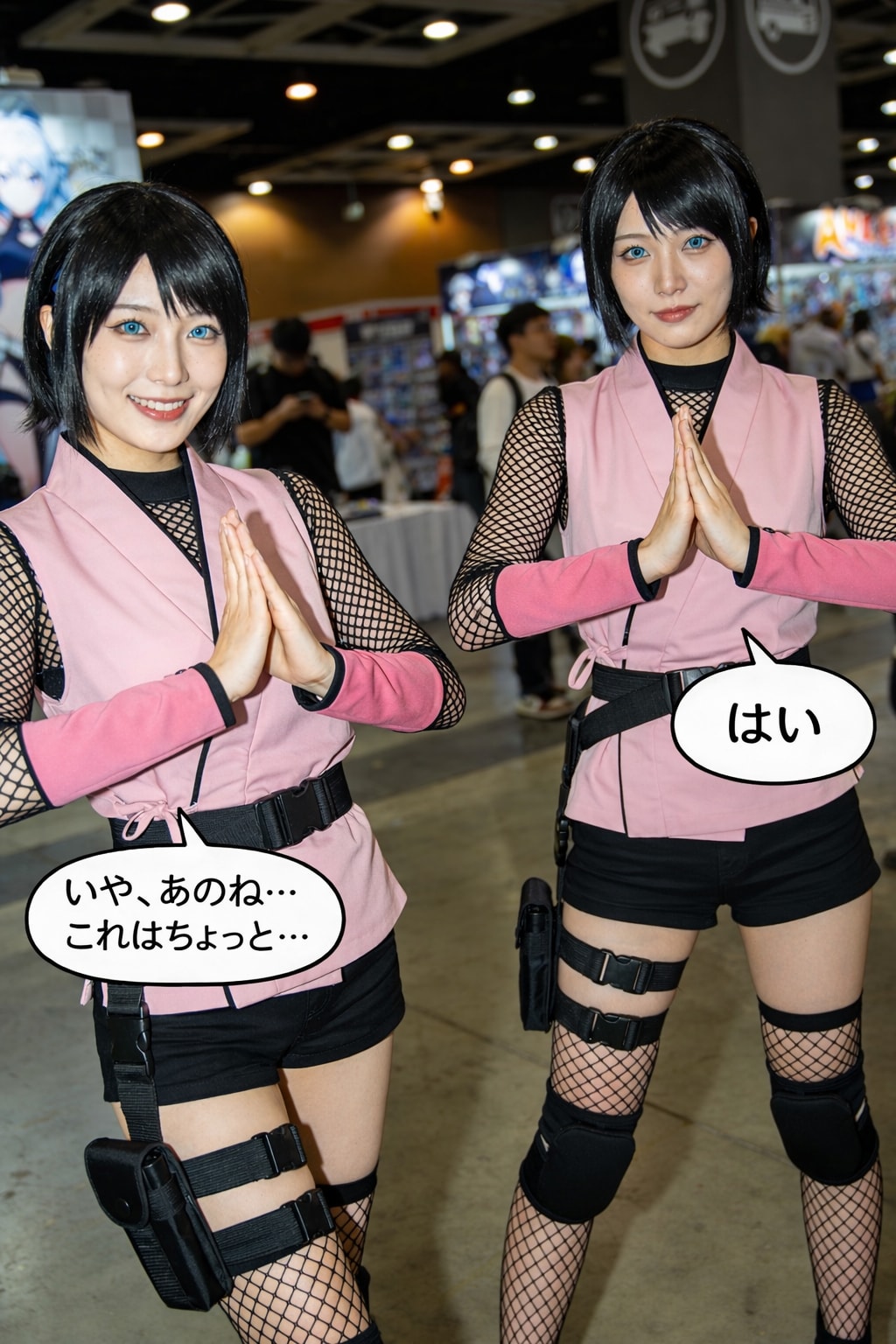 母娘コスプレ①